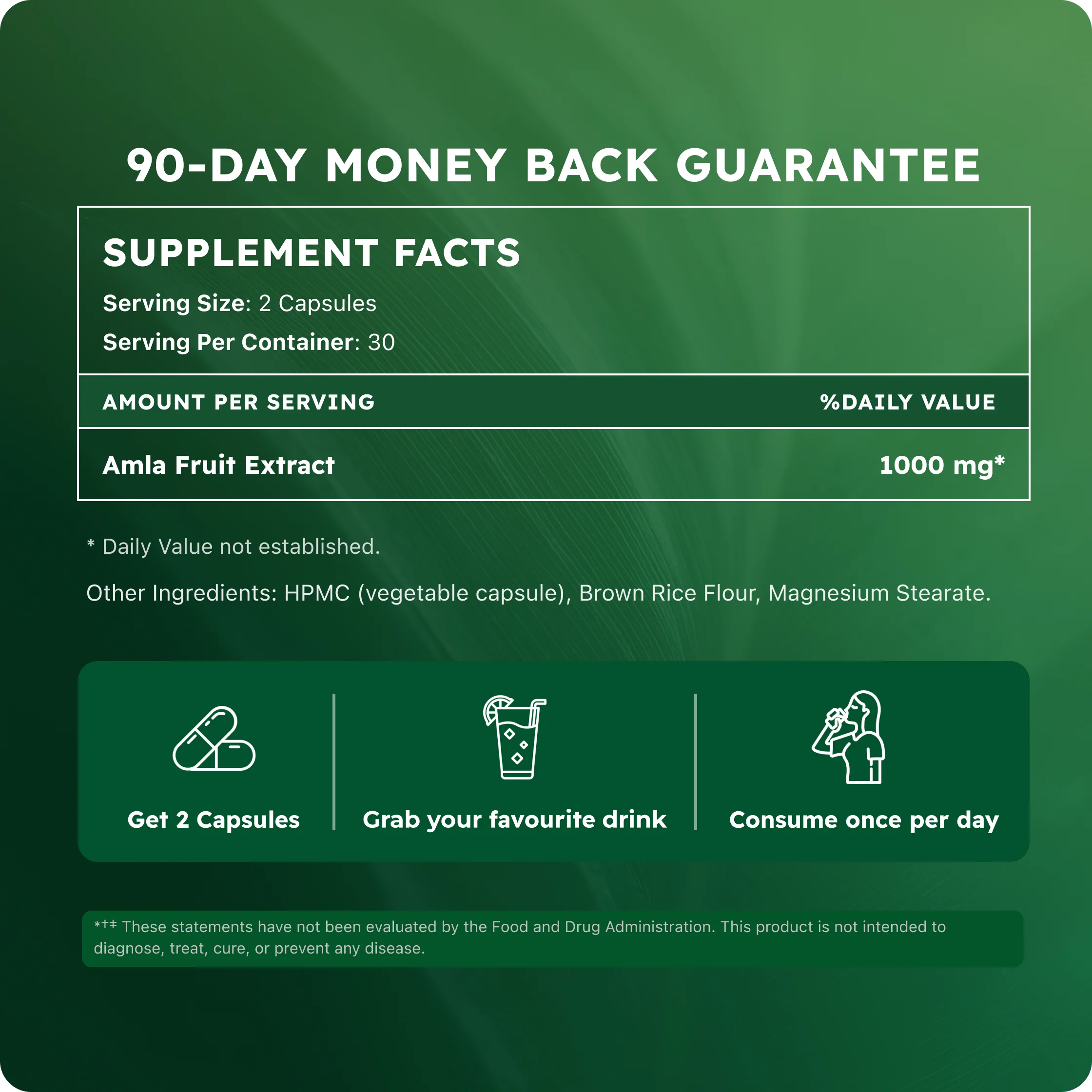Supplement facts