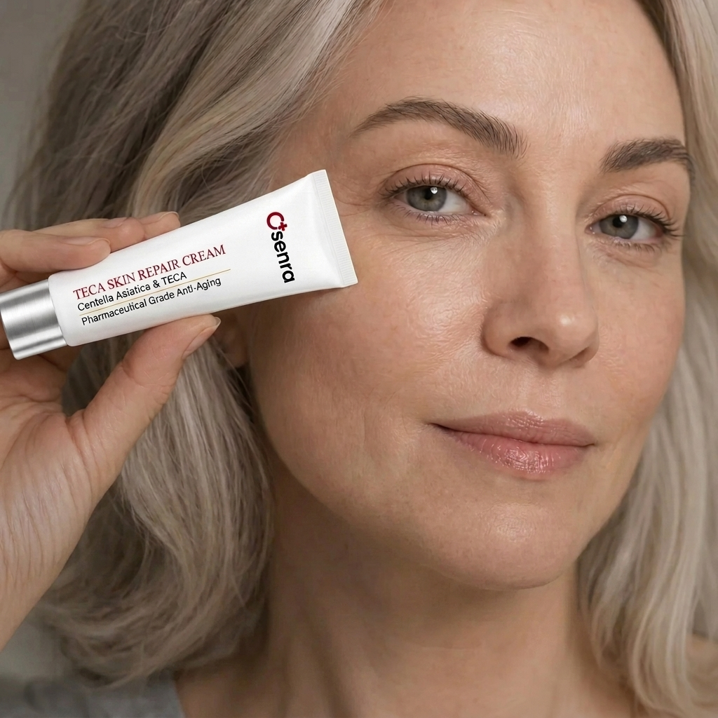 TECA Skin Repair Cream for eye area wrinkles