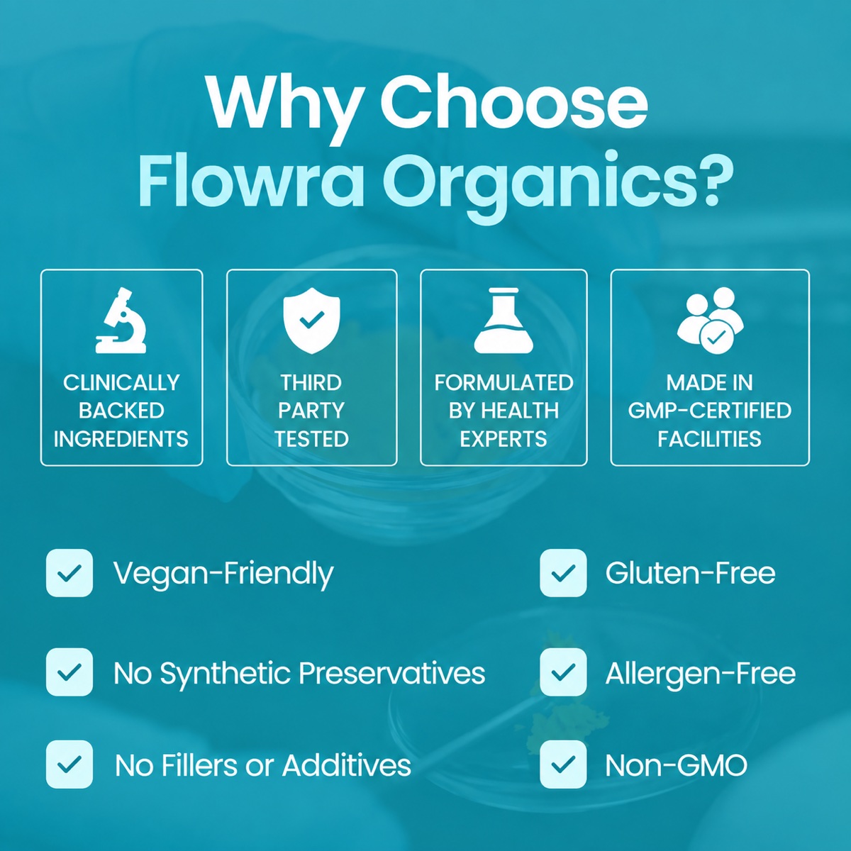 Why choose Flowra Organics