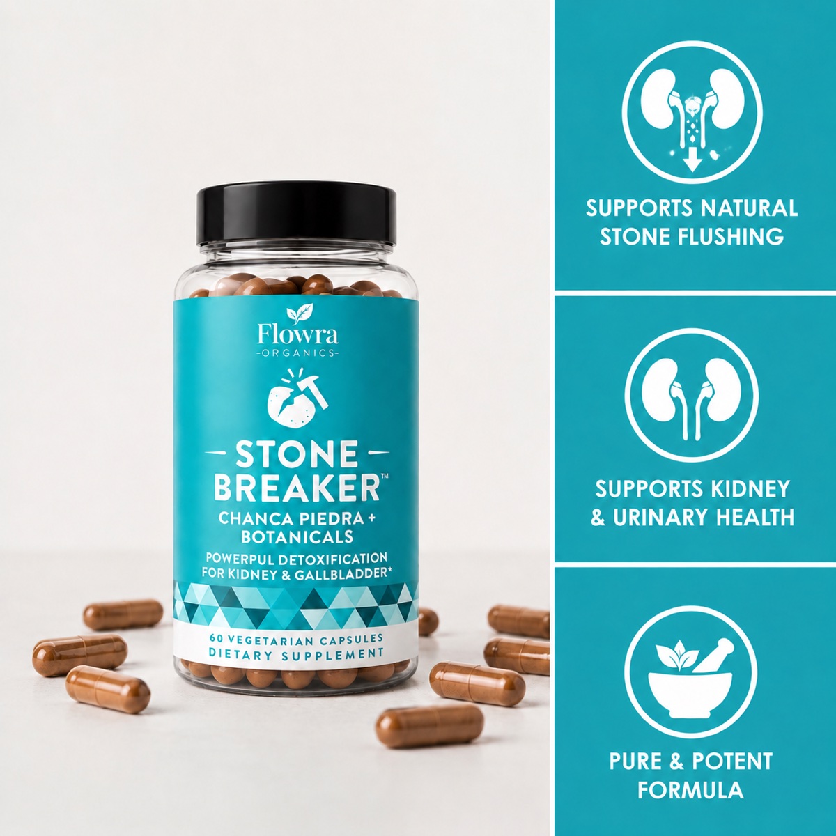 Flowra Stone Breaker Chanca Piedra