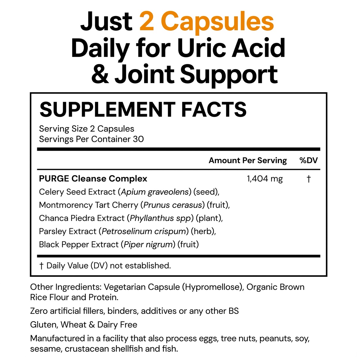 Supplement facts