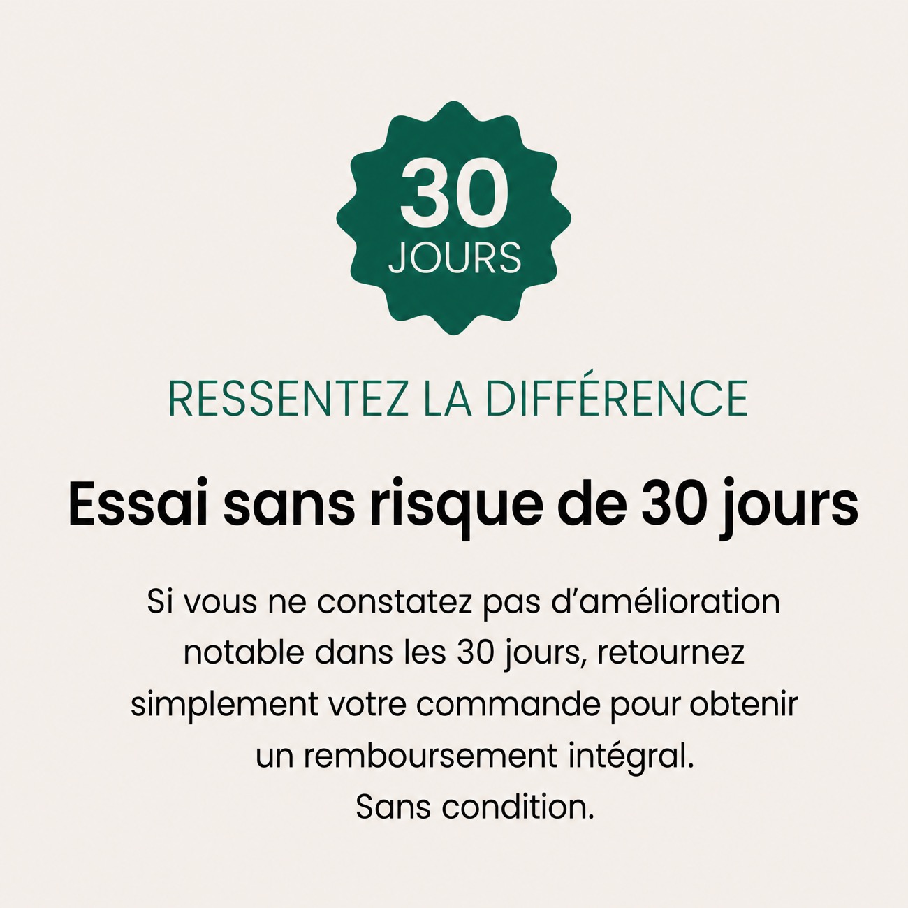 Garantie 30 jours
