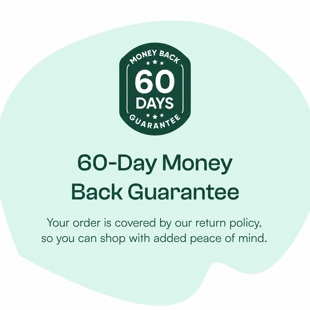 60-day money-back guarantee