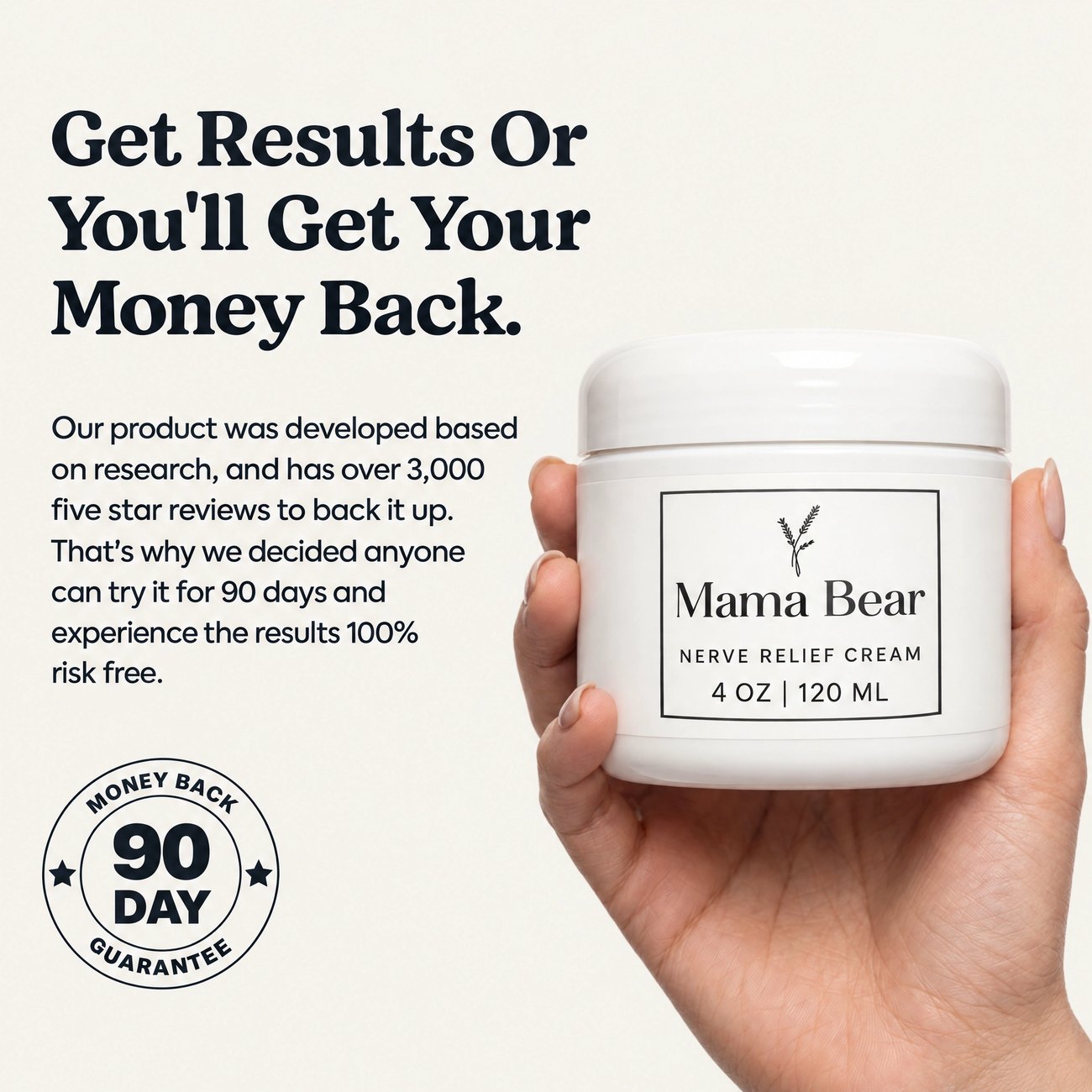 90 day money back guarantee