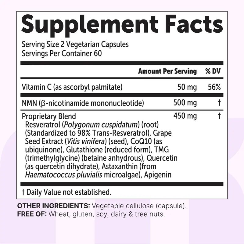 NMN supplement facts