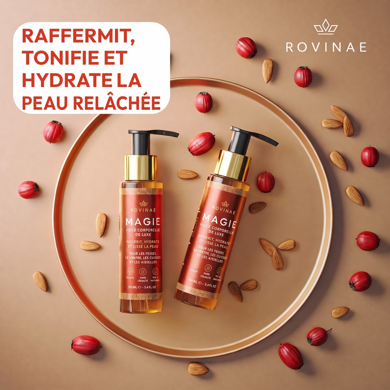 Raffermit, tonifie et hydrate la peau