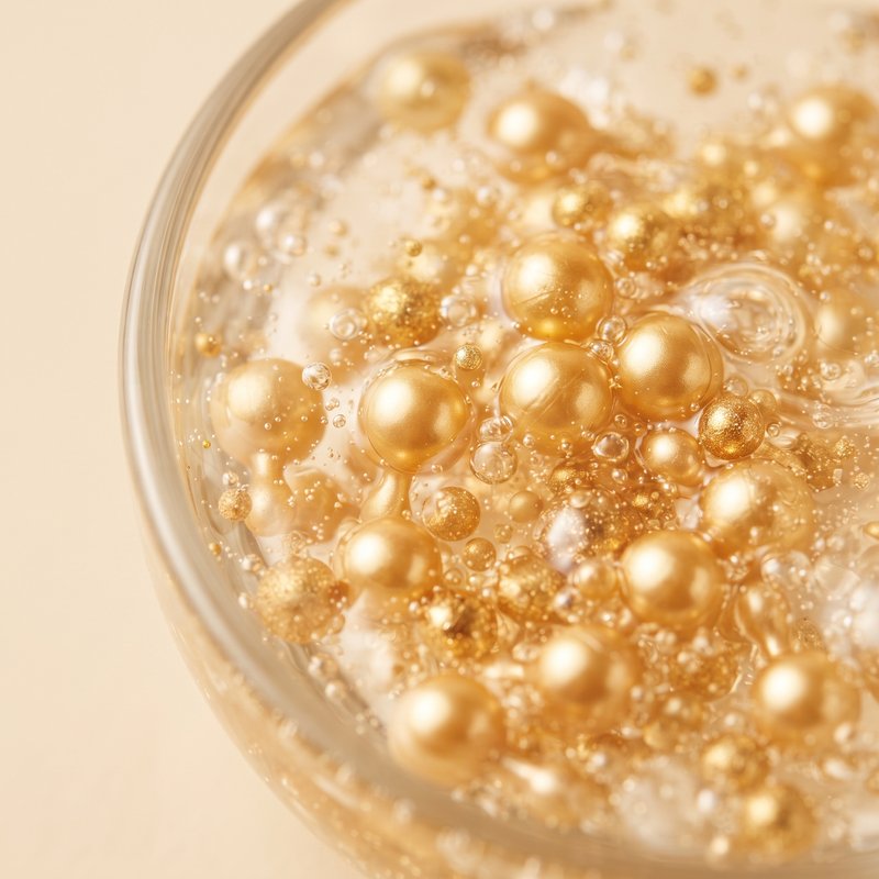 Gold ceramide capsules