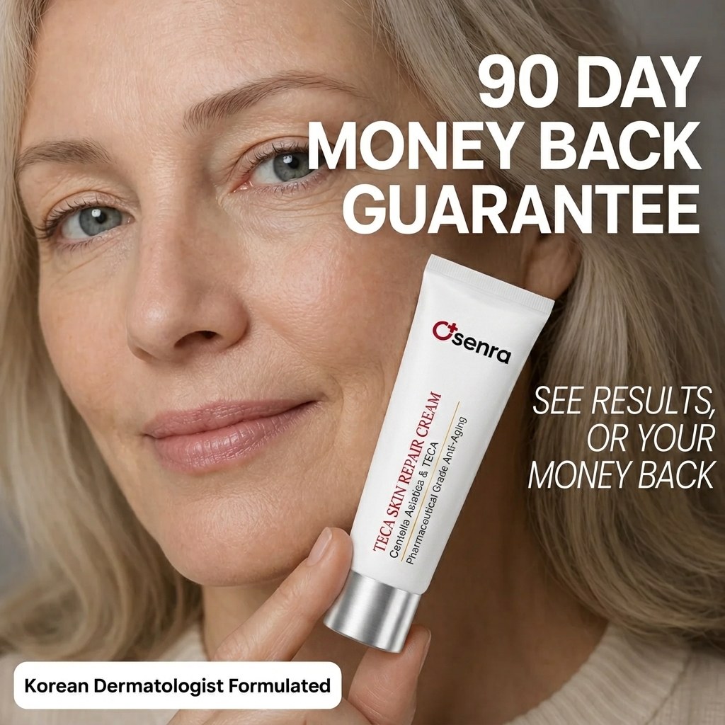 TECA Skin Repair Cream 90 day money back guarantee